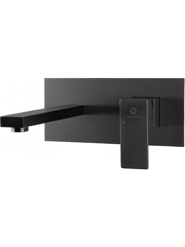 Смеситель Filarete Fing FL4040BG оружейная сталь