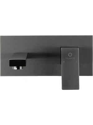 Смеситель Filarete Fing FL4040BG оружейная сталь спереди