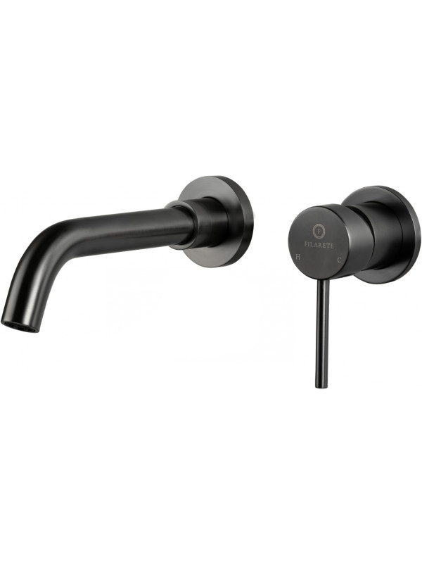 Смеситель Filarete Roun FL4020BG оружейная сталь