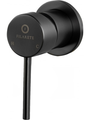 Смеситель Filarete Roun FL4020BG оружейная сталь рычаг