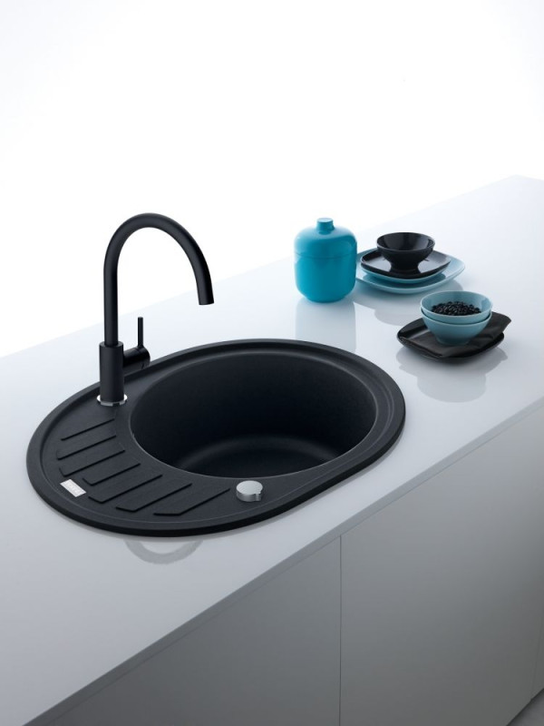 Смеситель Franke Lina XL оникс интерьер