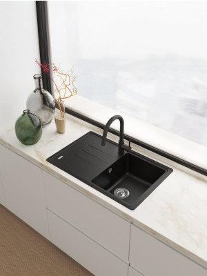 Смеситель Franke Lina Franke Lina с выдвижным шлангом черный интерьер