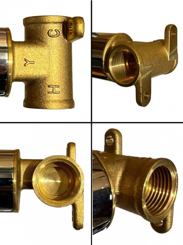 Гигиенический душ Filarete Fing FL101BG латунный блок