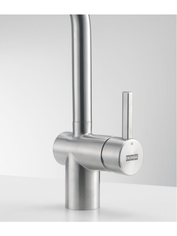 Смеситель Franke Atlas Neo нержавеющая сталь рычаг