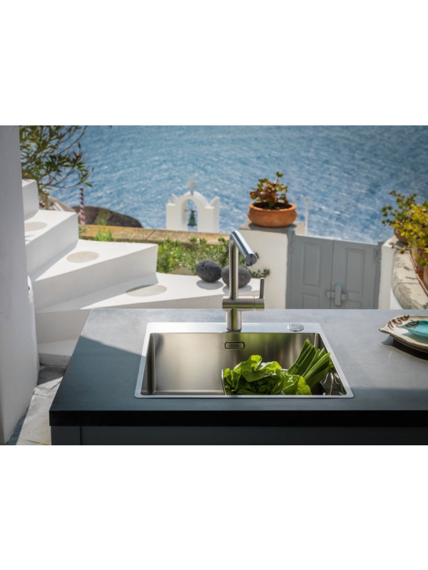 Смеситель Franke Atlas Neo нержавеющая сталь интерьео 2