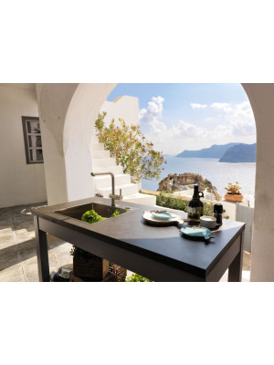 Смеситель Franke Atlas Neo нержавеющая сталь интерьео 3