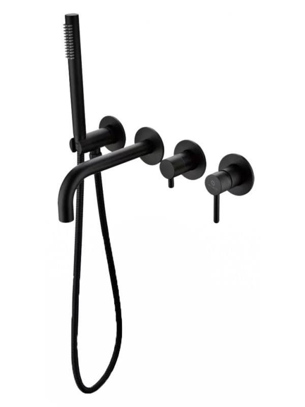 Смеситель Filarete Roun FL2122BL черный