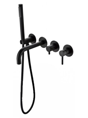 Смеситель Filarete Roun FL2122BL черный