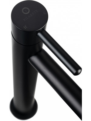 Смеситель Filarete Roun FL6020BL черный сверху