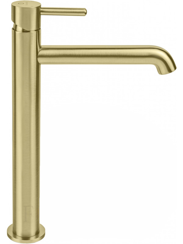 Смеситель Filarete Roun FL6020MG матовое золото сбоку