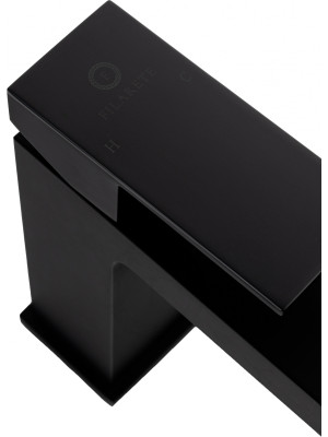 Смеситель Filarete Fing FL5040BL черный сверху