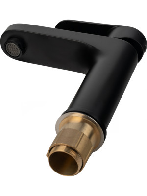 Смеситель Filarete Retta FL5030BL черный снизу