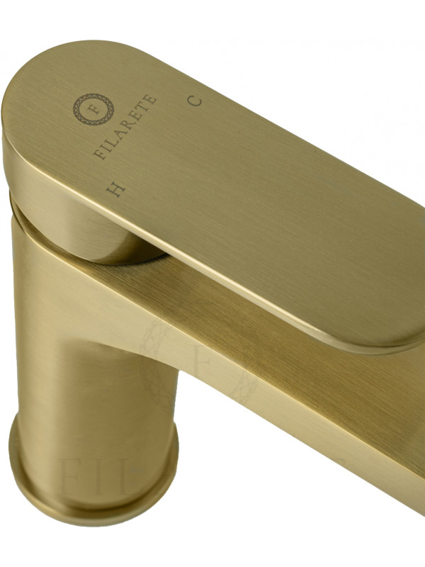 Смеситель Filarete Retta FL5030MG матовое золото сверху
