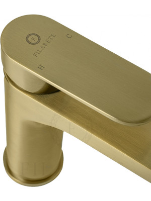 Смеситель Filarete Retta FL5030MG матовое золото сверху