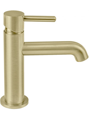 Смеситель Filarete Roun FL5020MG матовое золото сбоку