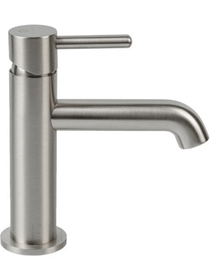 Смеситель Filarete Roun FL5020NK никель сбоку