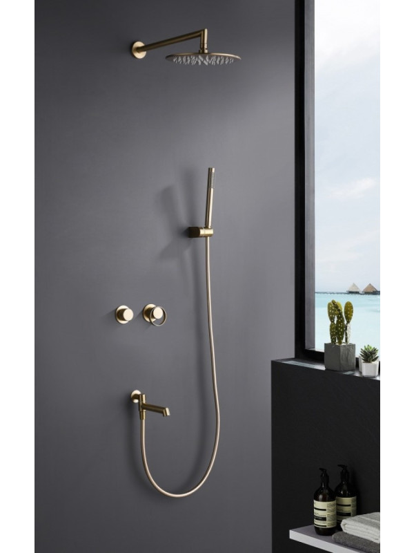 Душевая система Ganzer GZ19165-S в интерьере