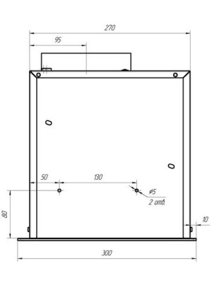 Вытяжка Franke LUCE 90 BH размеры 2
