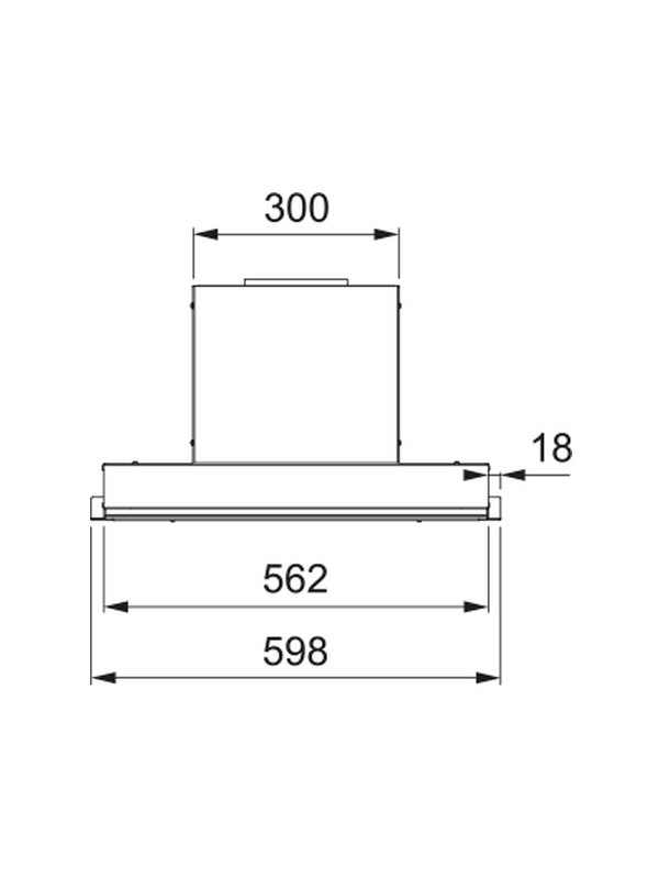 Вытяжка Franke T-FORM BK 60 черный