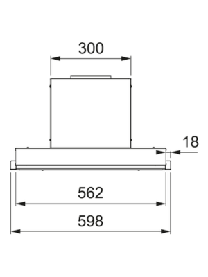 Вытяжка Franke T-FORM BK 60 черный