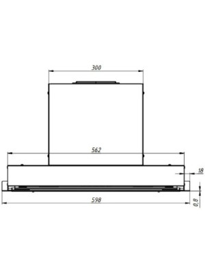 Вытяжка Franke T-FORM WH 60 белый схема