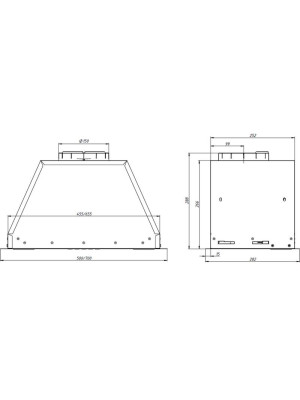 Вытяжка Franke VERA BG 52 бежевый размеры
