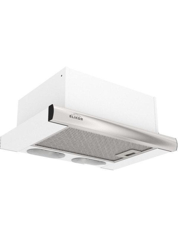 Вытяжка ELIKOR Интегра 45П-400-В2Л белый/нержавеющая сталь
