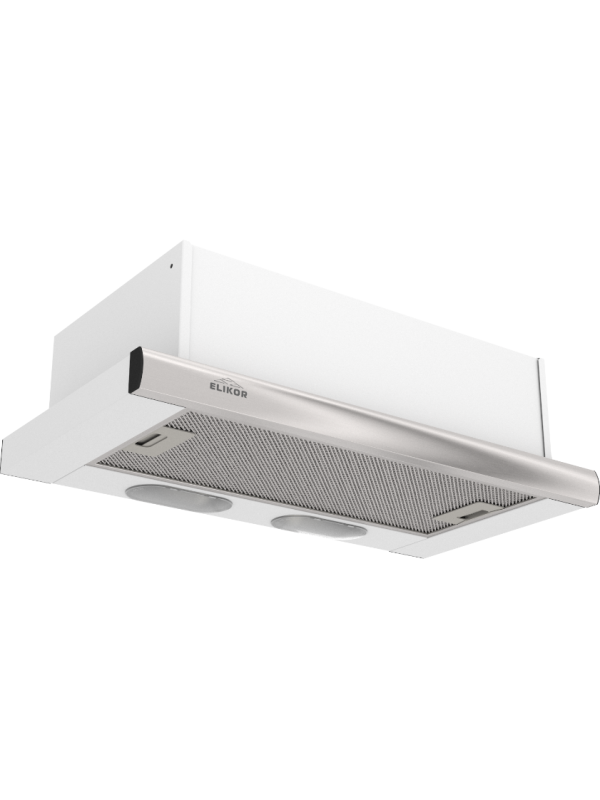 Вытяжка ELIKOR Интегра 60П-400-В2Л белый/нержавеющая сталь
