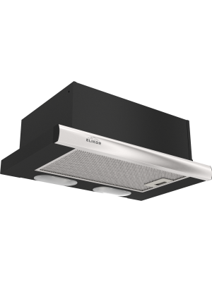 Вытяжка ELIKOR Интегра 50П-400-В2Л черный/нержавеющая сталь