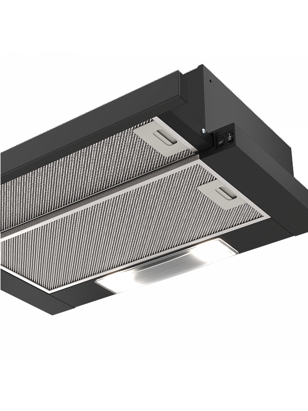 Вытяжка ELIKOR Интегра GLASS 60П-400-В2 2Л черный/черное стекло