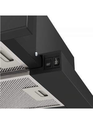 Вытяжка ELIKOR Интегра GLASS 60П-400-В2Л черный/черное стекло 5