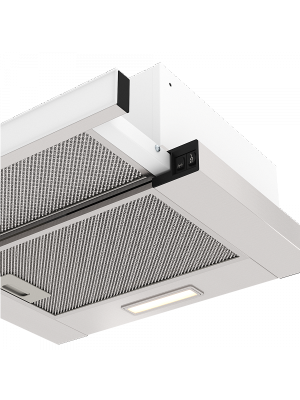 Вытяжка ELIKOR Интегра GLASS 45Н-400-В2Д нержавеющая сталь/белое стекло 2