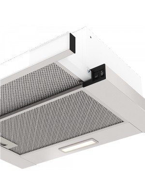 Вытяжка ELIKOR Интегра GLASS 50Н-400-В2Д нержавеющая сталь/белое стекло 2