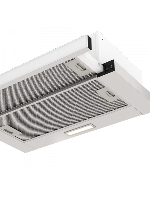 Вытяжка ELIKOR Интегра GLASS 60Н-400-В2Д нержавеющая сталь/белое стекло 2