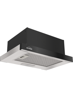 Вытяжка ELIKOR Интегра GLASS 45Н-400-В2Д нержавеющая сталь/черное стекло