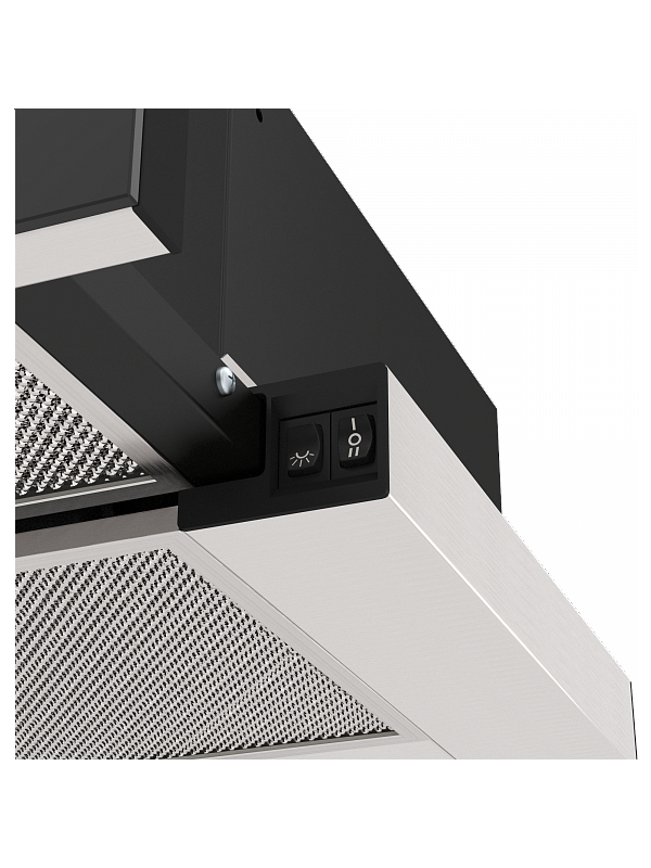 Вытяжка ELIKOR Интегра GLASS 50Н-400-В2Д нержавеющая сталь/черное стекло 3