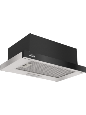 Вытяжка ELIKOR Интегра GLASS 50Н-400-В2Д нержавеющая сталь/черное стекло