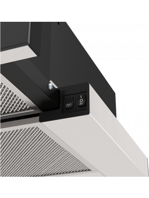 Вытяжка ELIKOR Интегра GLASS 50Н-400-В2Д нержавеющая сталь/черное стекло 3
