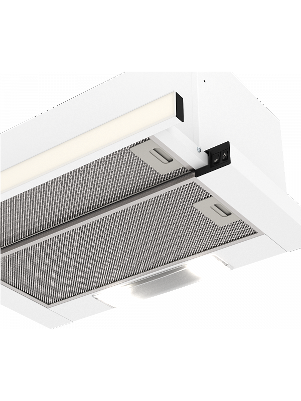 Вытяжка ELIKOR Интегра GLASS 60П-650-В2Л белый/белое стекло 2