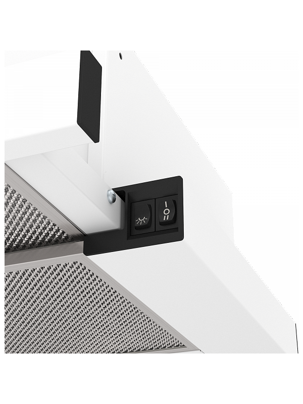 Вытяжка ELIKOR Slide 50П-430 белый металл 3