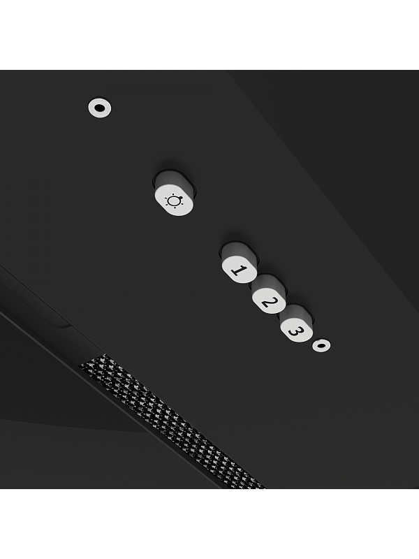 Вытяжка ELIKOR Cube 60П-1000 черный 3