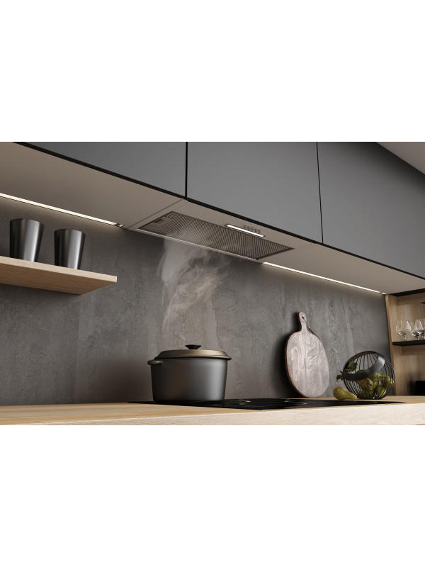 Вытяжка ELIKOR Cube Basic 60П-500-К3Д белый интерьер