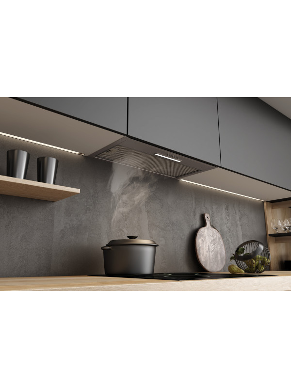 Вытяжка ELIKOR Cube Basic 60П-500-К3Д хром интерьер