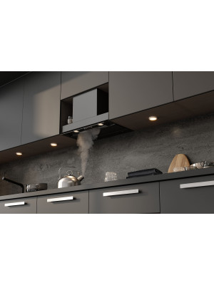 Вытяжка ELIKOR Sense Glass 60П-1000 черный интерьер