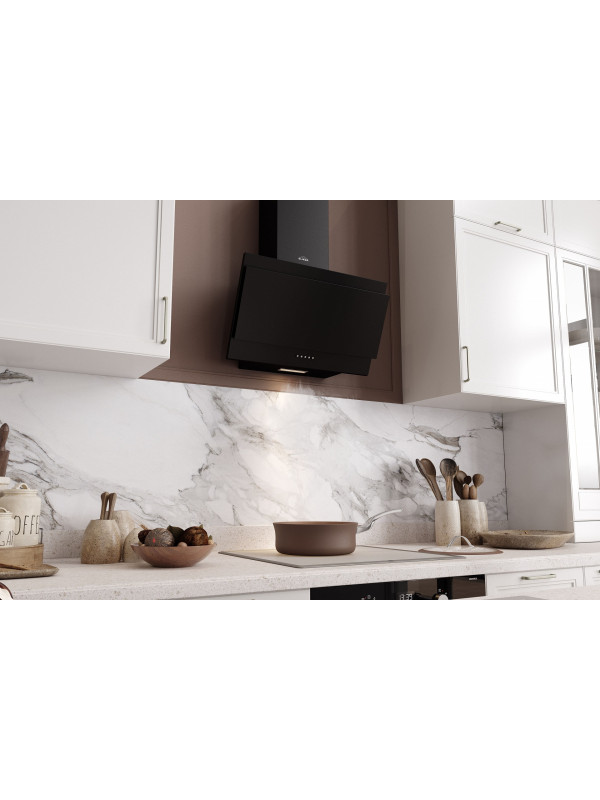 Вытяжка ELIKOR Титан 50П-430-К3Д черный интерьер