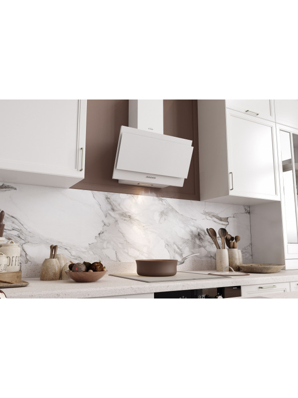 Вытяжка ELIKOR Титан 60П-430-К3Д белый интерьер