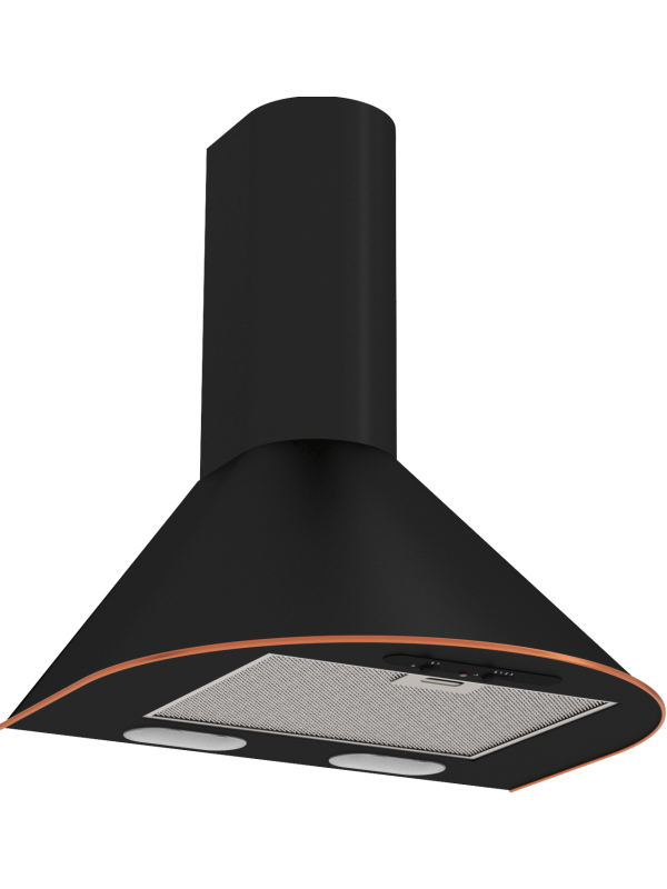 Вытяжка ELIKOR Эпсилон 60П-430-П3Л черный/бронза