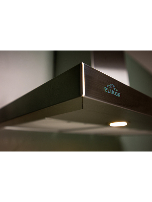Вытяжка ELIKOR Квадра 60Н-430-К3Д нержавеющая сталь 6