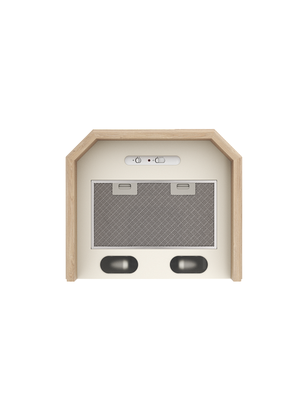 Вытяжка ELIKOR Пергола 60П-650-П3Л бежевый/дуб неокрашенный 5