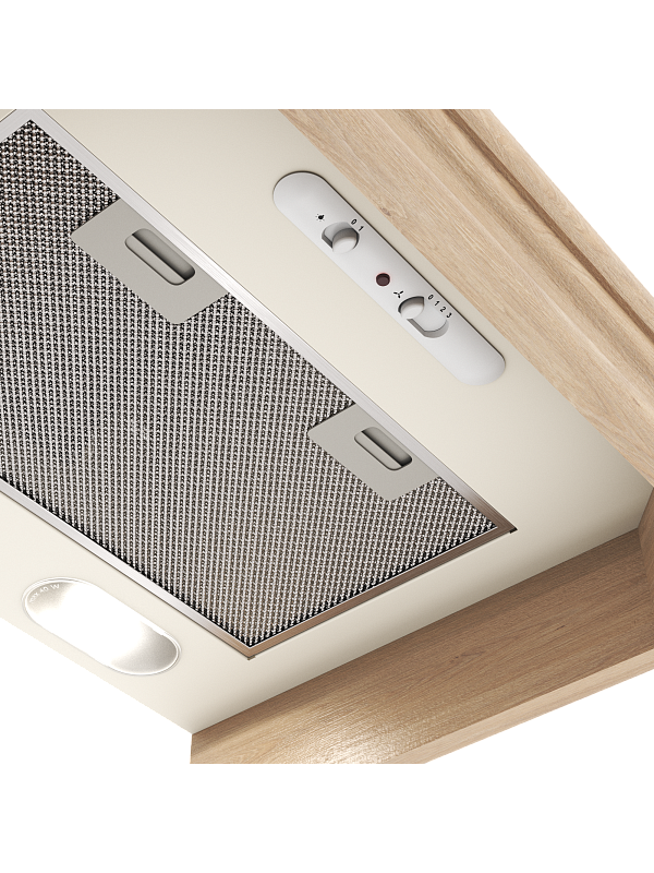 Вытяжка ELIKOR Пергола 60П-650-П3Л бежевый/дуб неокрашенный 8